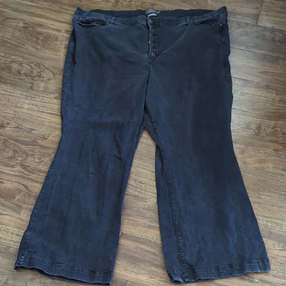 Torrid Black Bombshell Flare Premium Stretchy Jeans